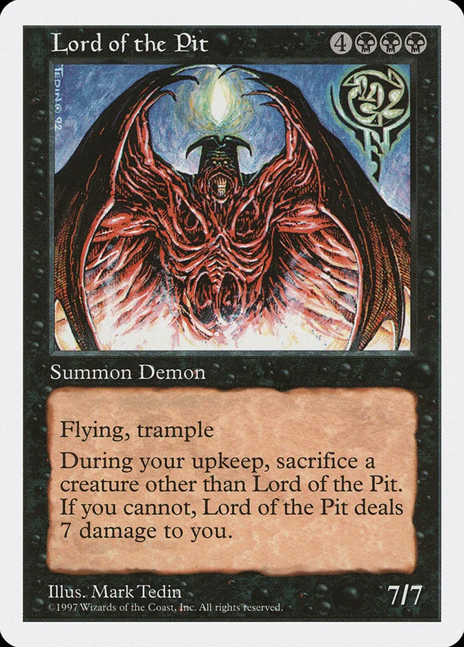 Lord of the Pit 「5ED/174」「EN」