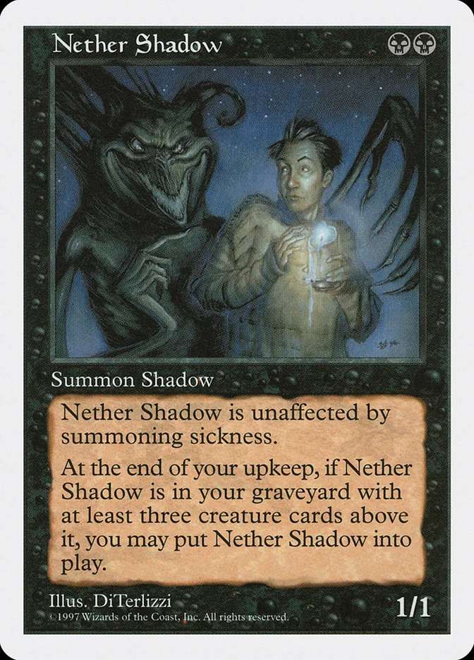 Nether Shadow 「5ED/183」「EN」