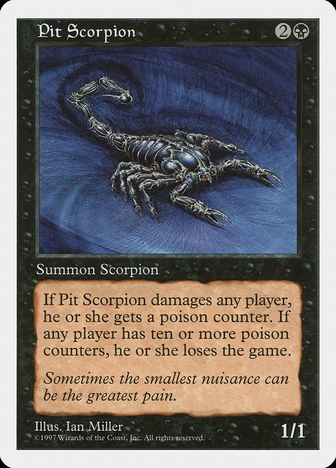 Pit Scorpion 「5ED/187」「EN」