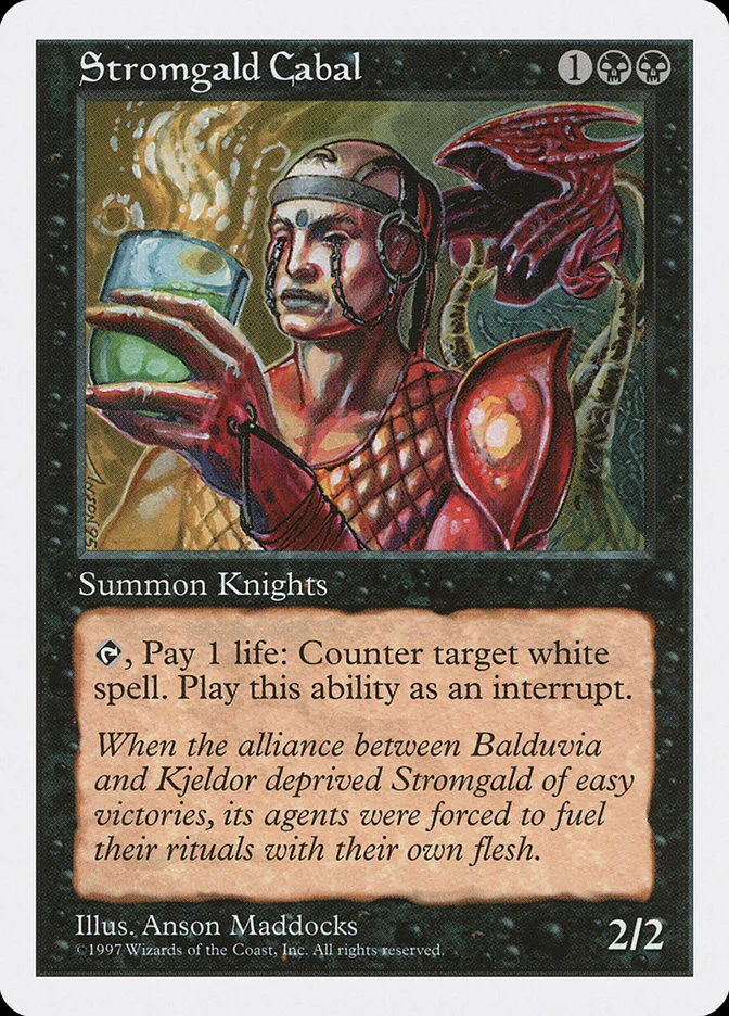 Stromgald Cabal 「5ED/195」「EN」