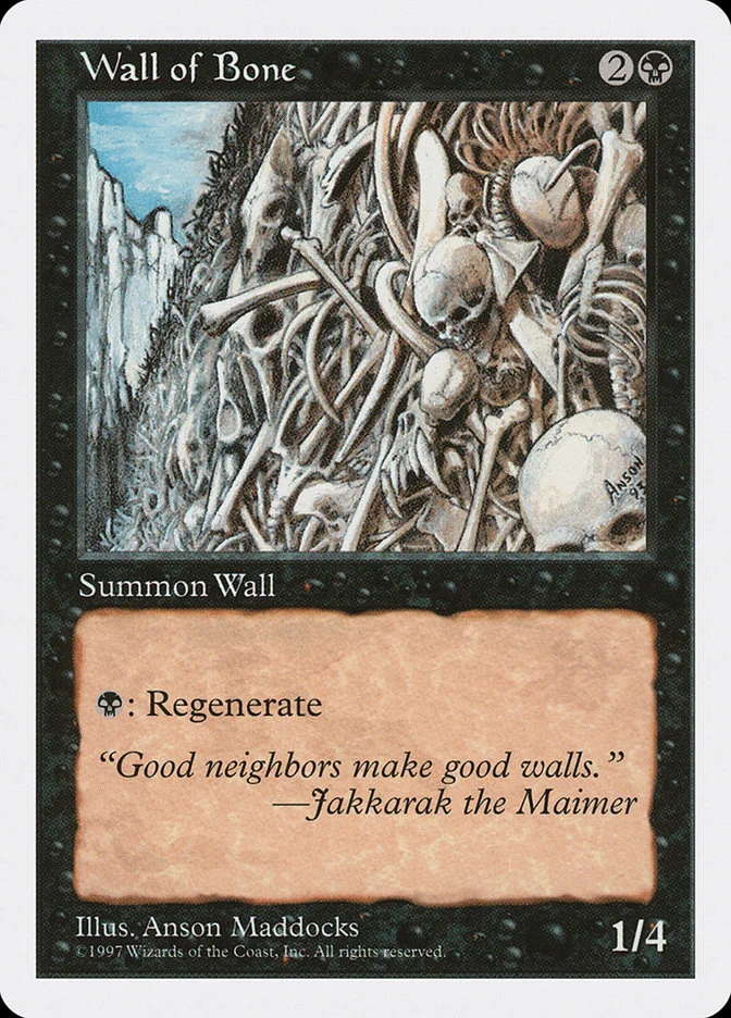 Wall of Bone 「5ED/203」「EN」