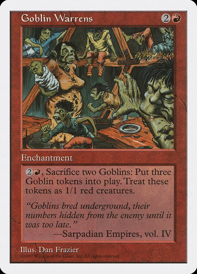 Goblin Warrens 「5ED/238」「EN」