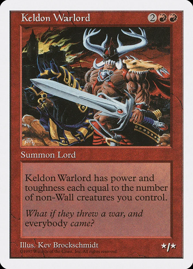 Keldon Warlord 「5ED/247」「EN」