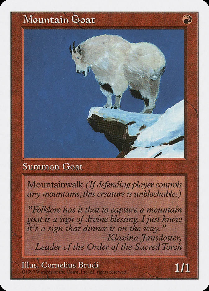 Mountain Goat 「5ED/252」「EN」