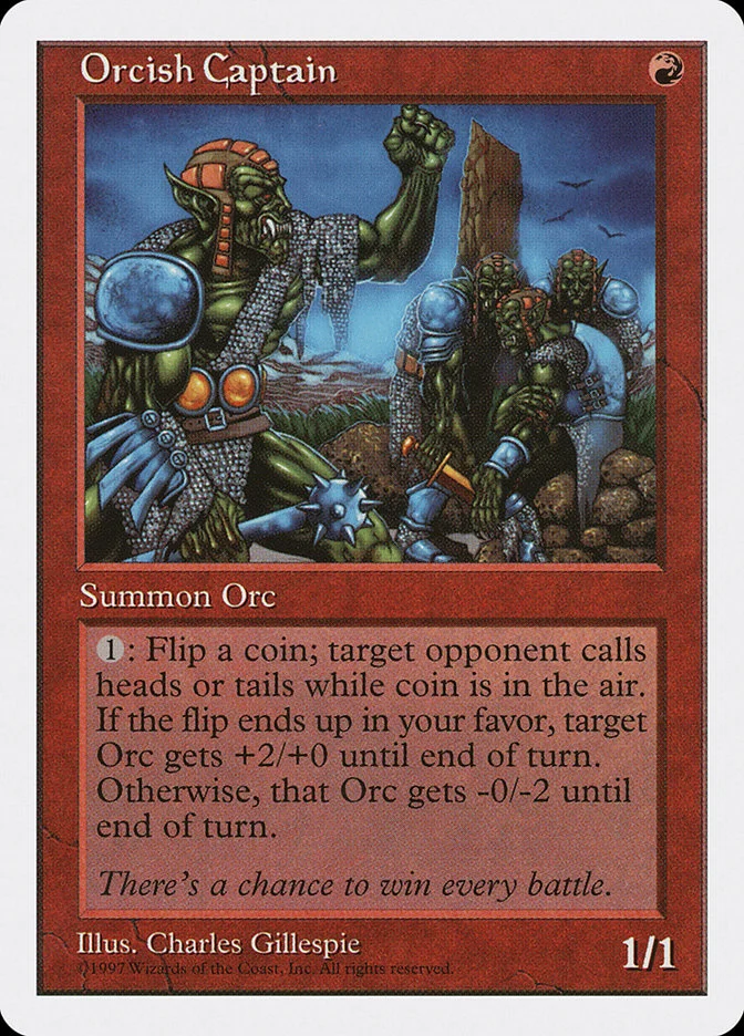Orcish Captain 「5ED/254」「EN」