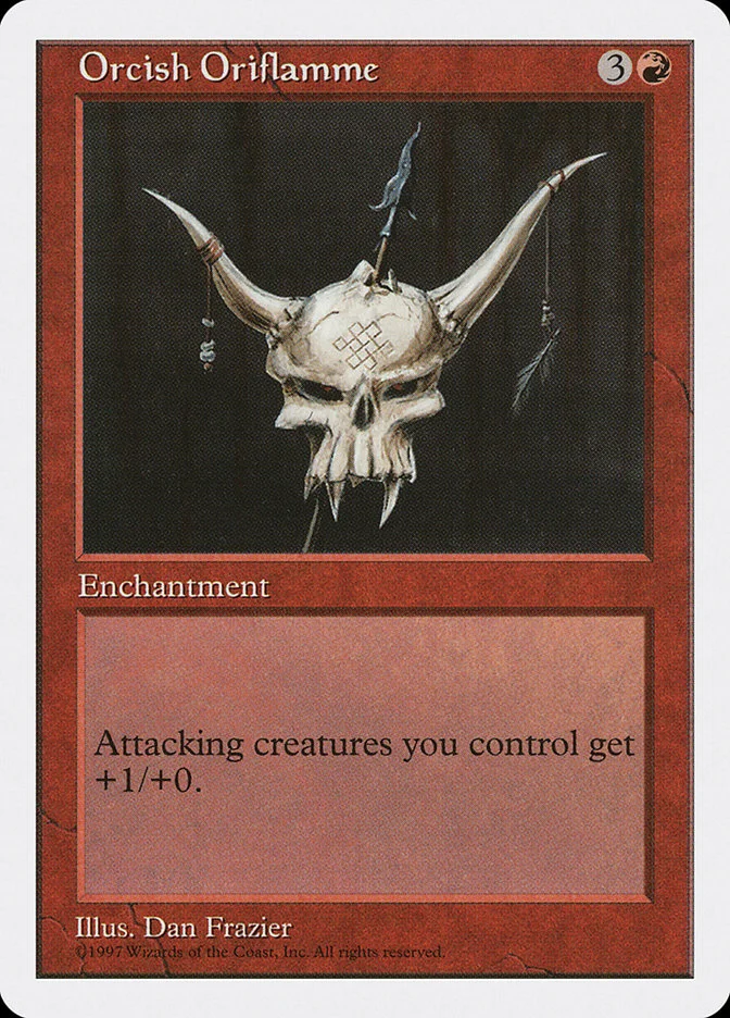 Orcish Oriflamme 「5ED/257」「EN」