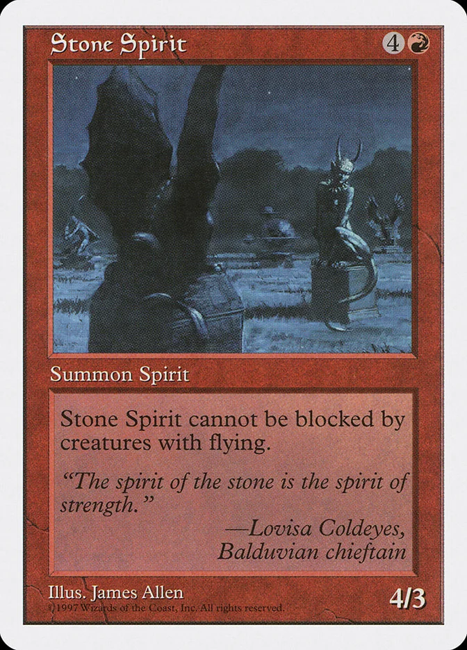 Stone Spirit 「5ED/271」「EN」