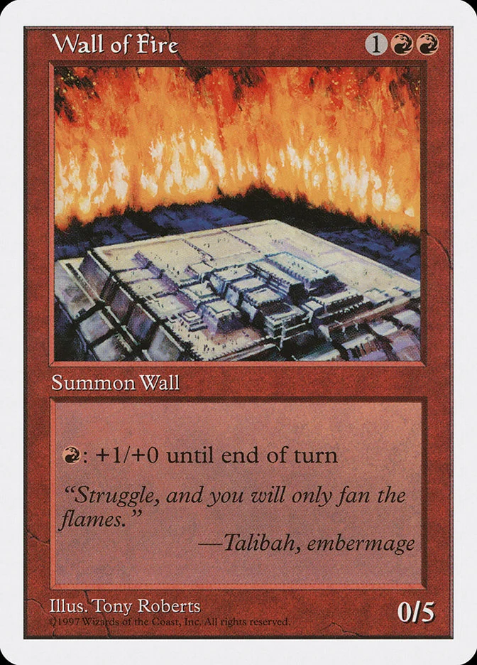 Wall of Fire 「5ED/273」「EN」