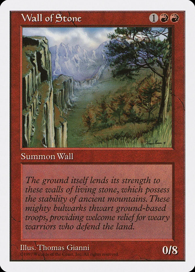 Wall of Stone 「5ED/274」「EN」