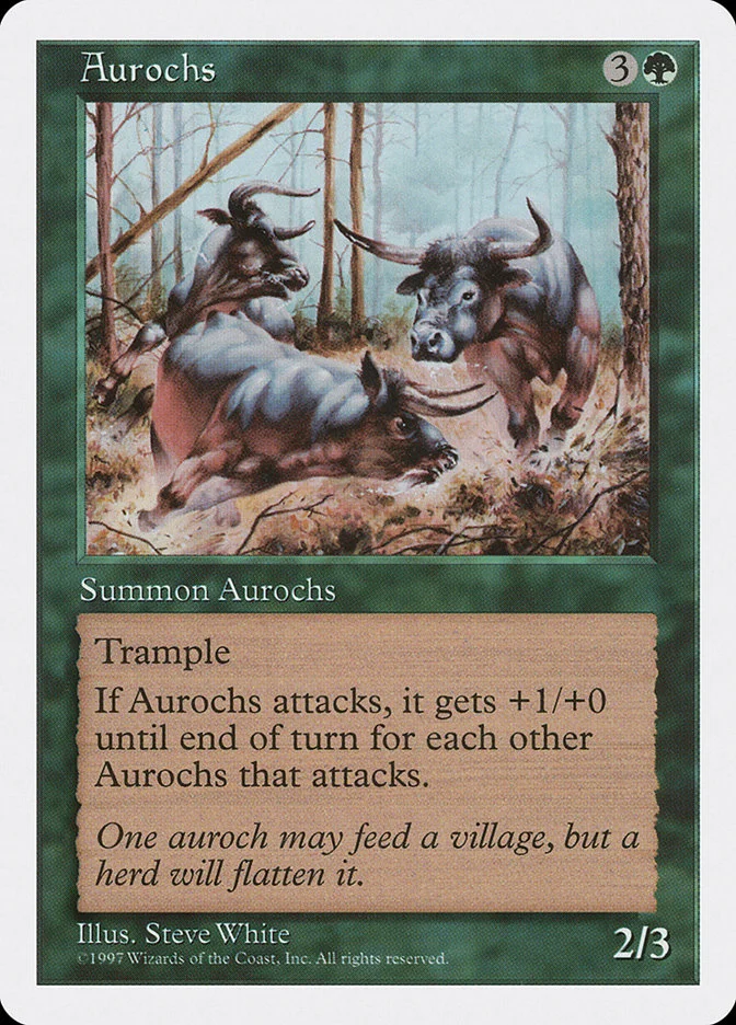 Aurochs 「5ED/279」「EN」