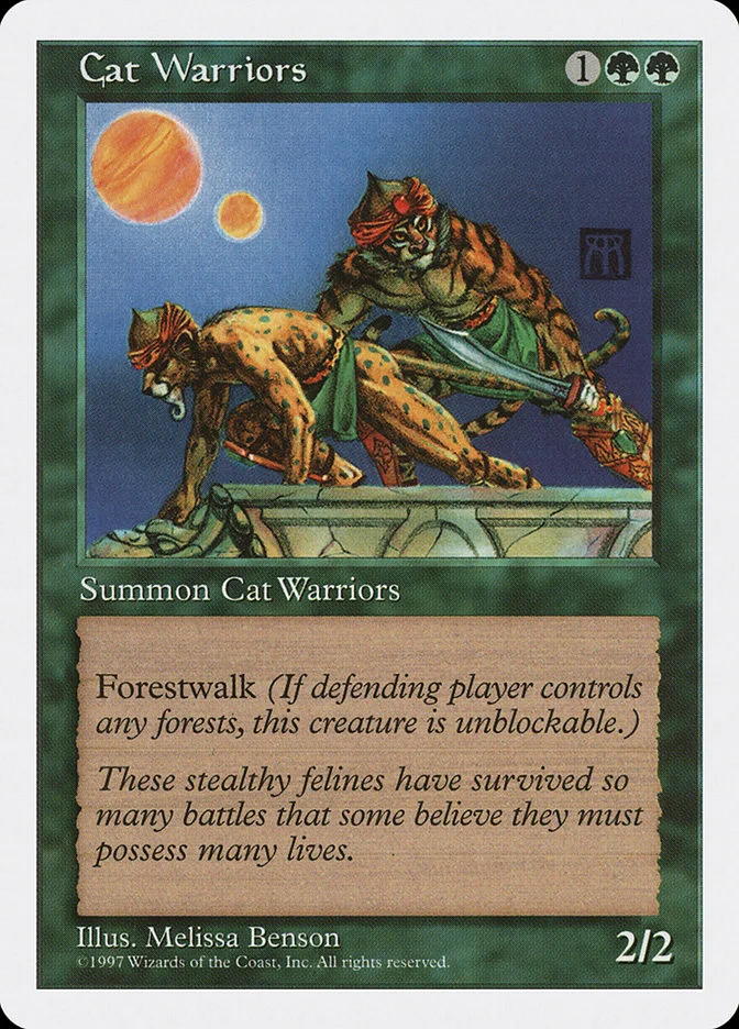 Cat Warriors 「5ED/282」「EN」