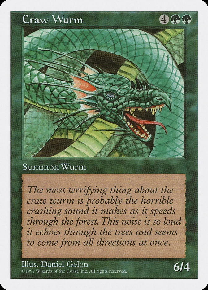 Craw Wurm 「5ED/286」「EN」