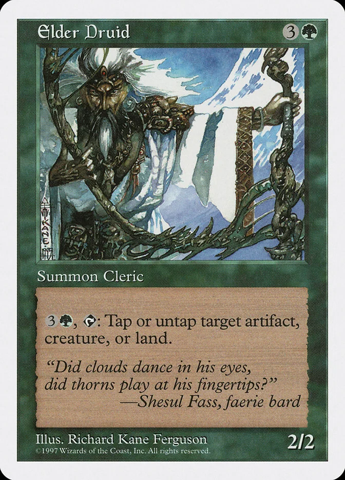 Elder Druid 「5ED/290」「EN」