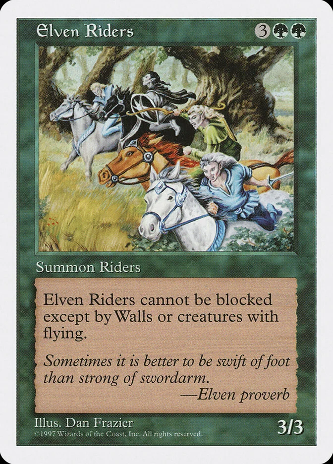 Elven Riders 「5ED/291」「EN」