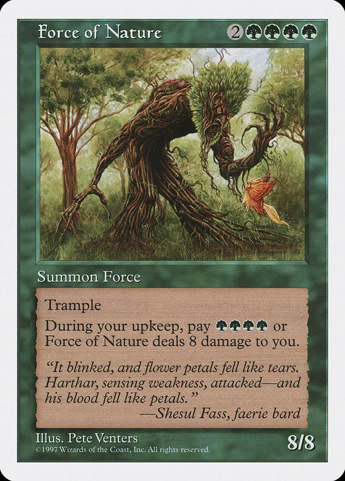 Force of Nature 「5ED/294」「EN」