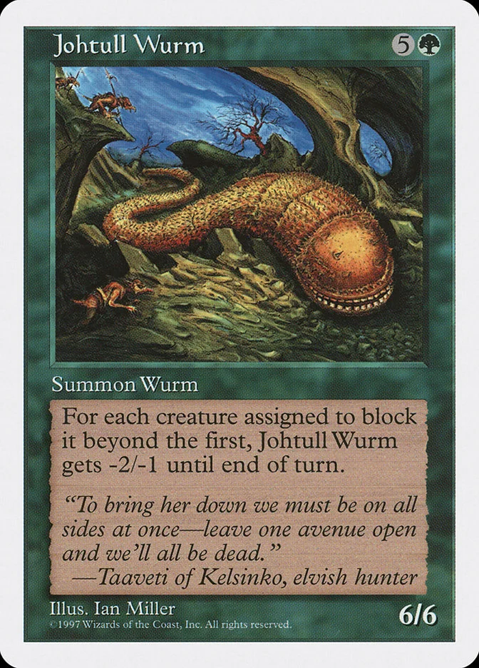 Johtull Wurm 「5ED/306」「EN」