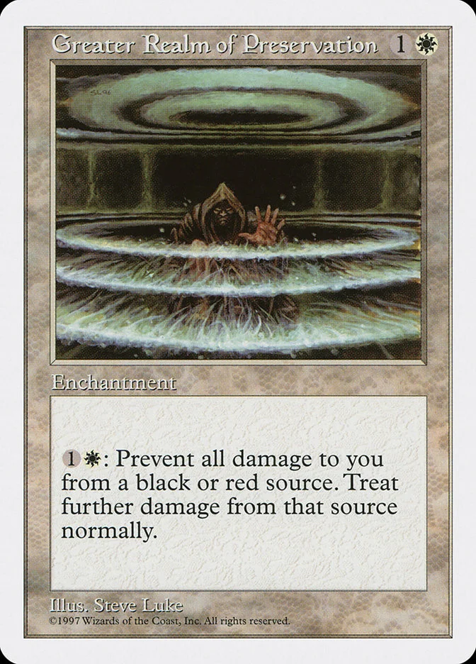 Greater Realm of Preservation 「5ED/31」「EN」