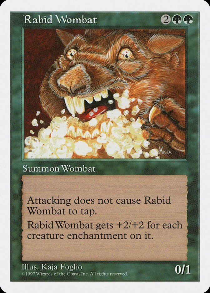 Rabid Wombat 「5ED/319」「EN」