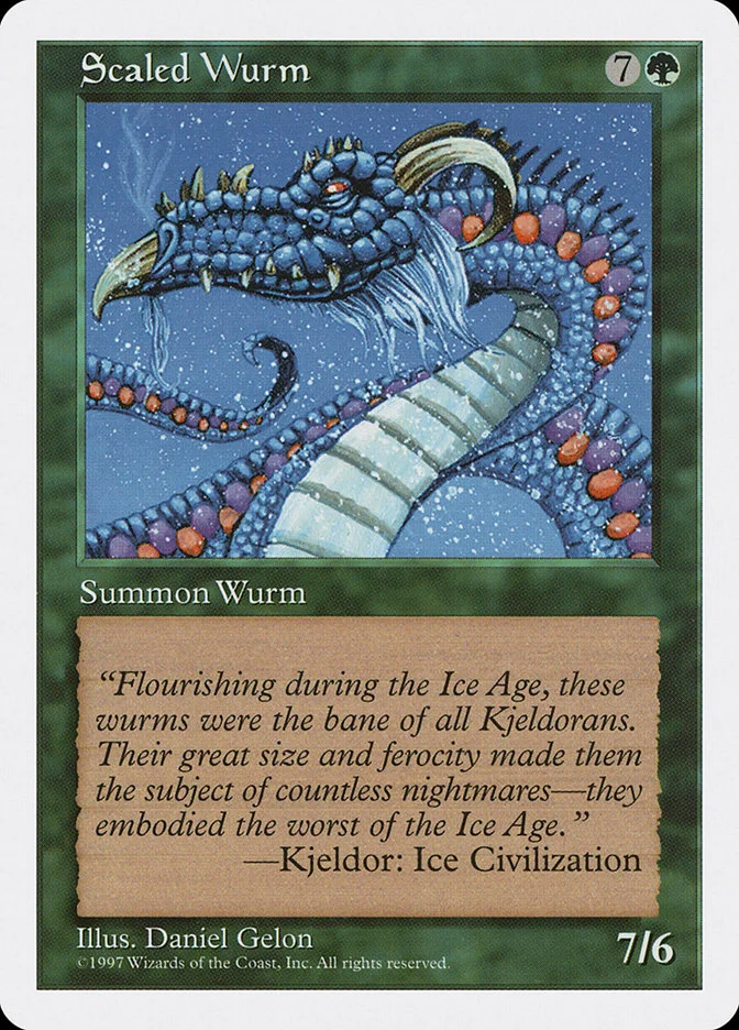 Scaled Wurm 「5ED/322」「EN」