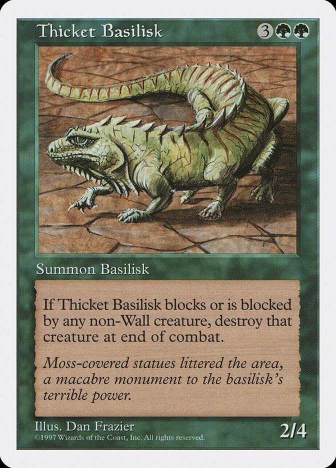 Thicket Basilisk 「5ED/331」「EN」