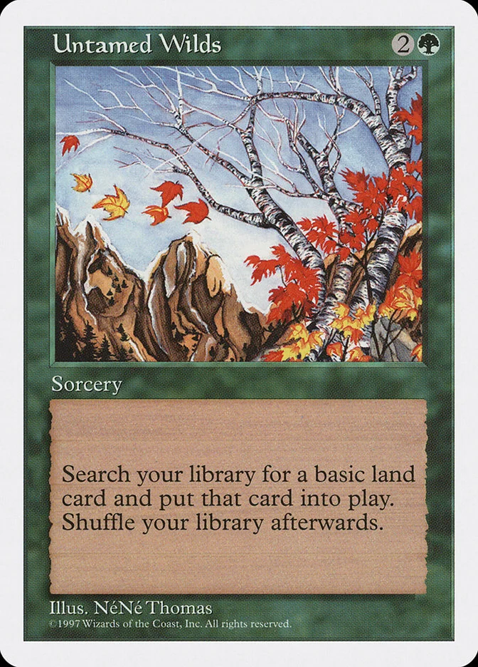 Untamed Wilds 「5ED/335」「EN」