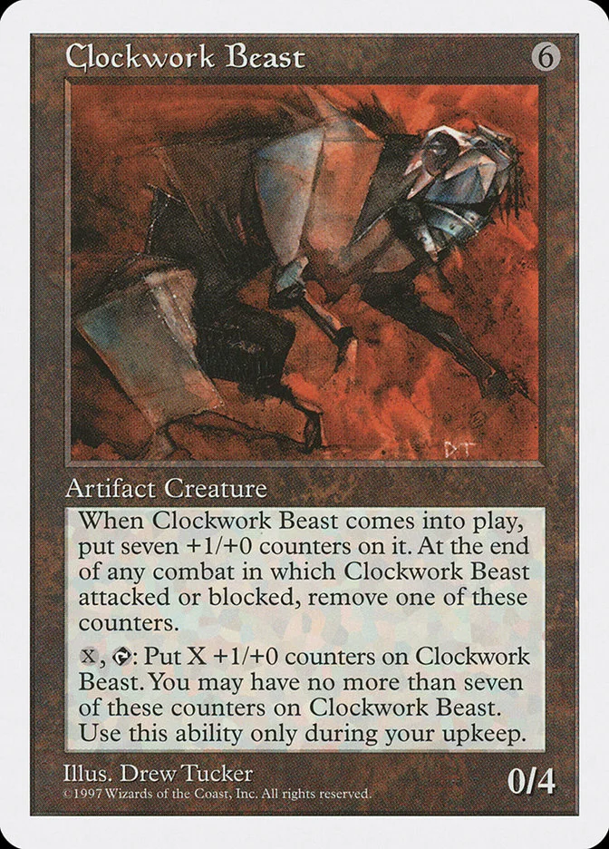 Clockwork Beast 「5ED/356」「EN」