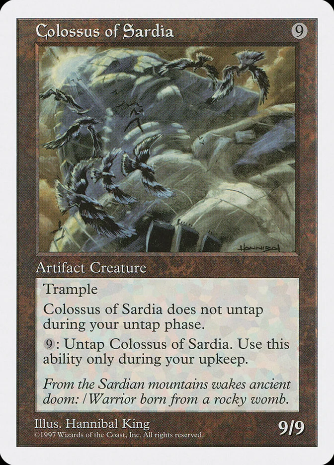 Colossus of Sardia 「5ED/358」「EN」
