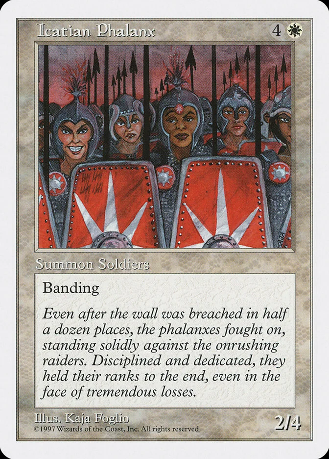 Icatian Phalanx 「5ED/36」「EN」
