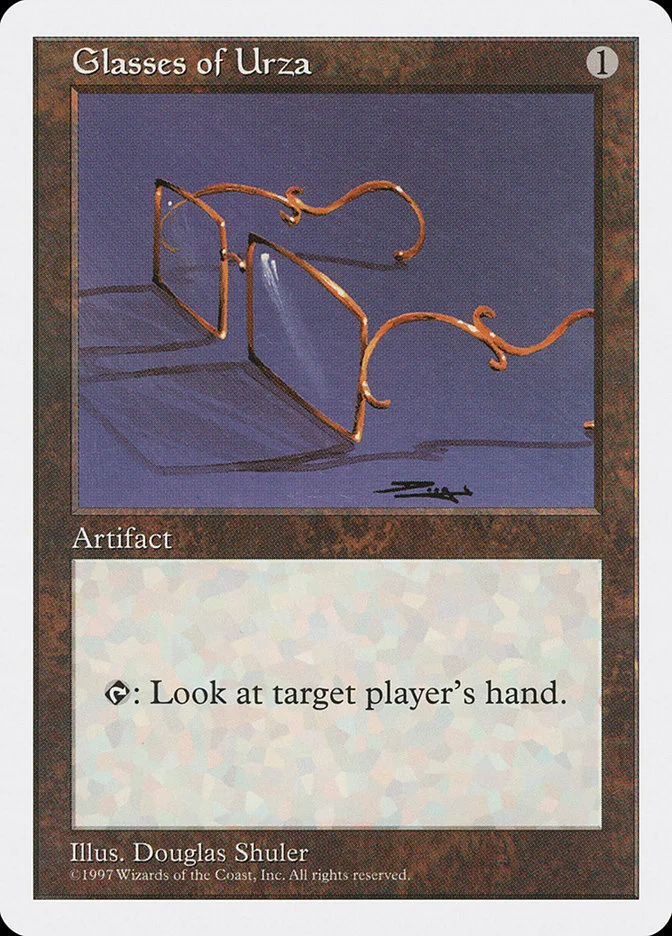Glasses of Urza 「5ED/374」「EN」