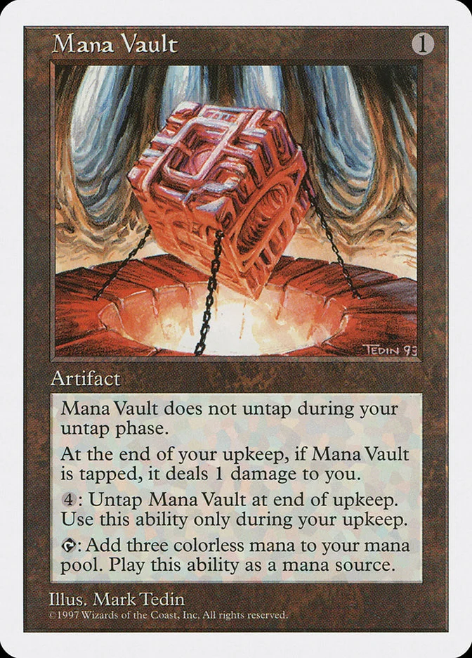 Mana Vault 「5ED/388」「EN」