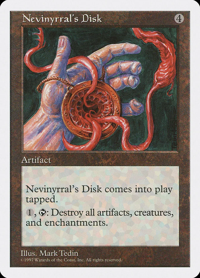 Nevinyrral's Disk 「5ED/391」「EN」