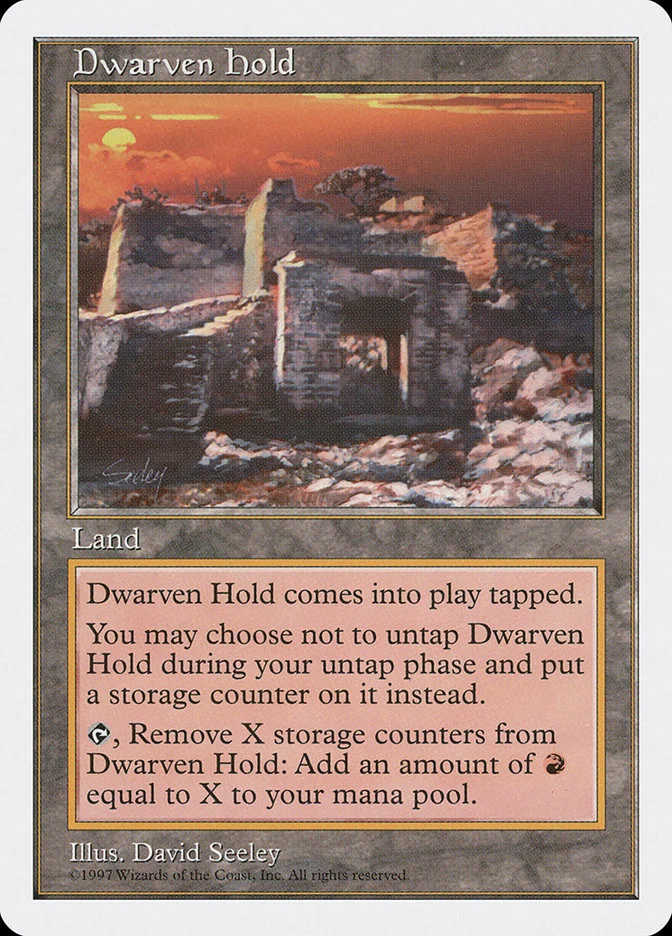 Dwarven Hold 「5ED/414」「EN」