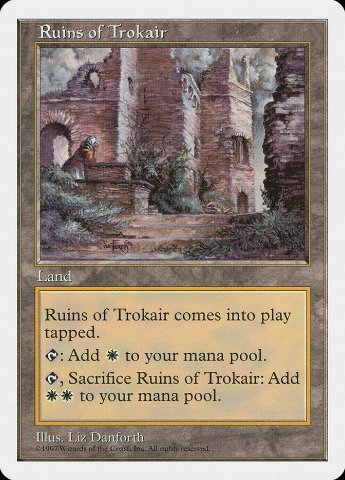 Ruins of Trokair 「5ED/422」「EN」