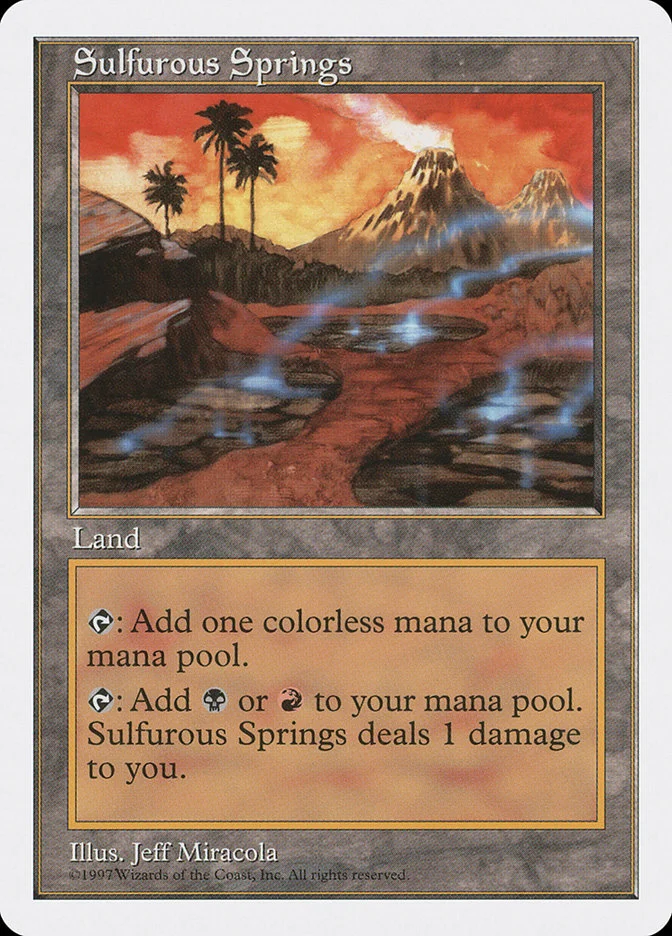 Sulfurous Springs 「5ED/424」「EN」