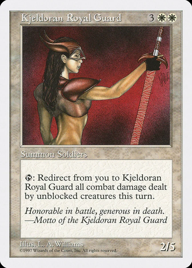 Kjeldoran Royal Guard 「5ED/44」「EN」