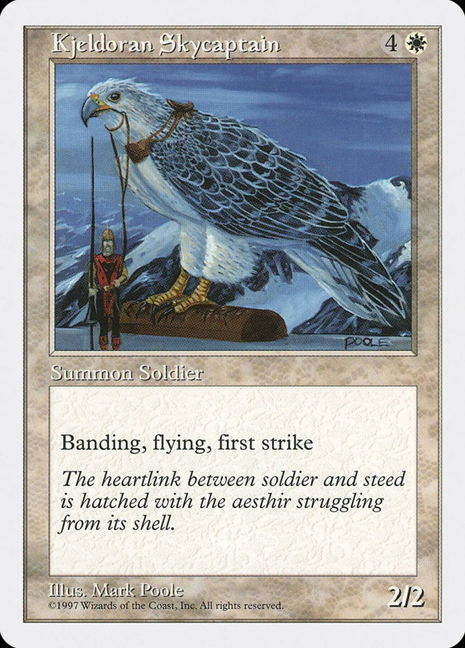 Kjeldoran Skycaptain 「5ED/45」「EN」