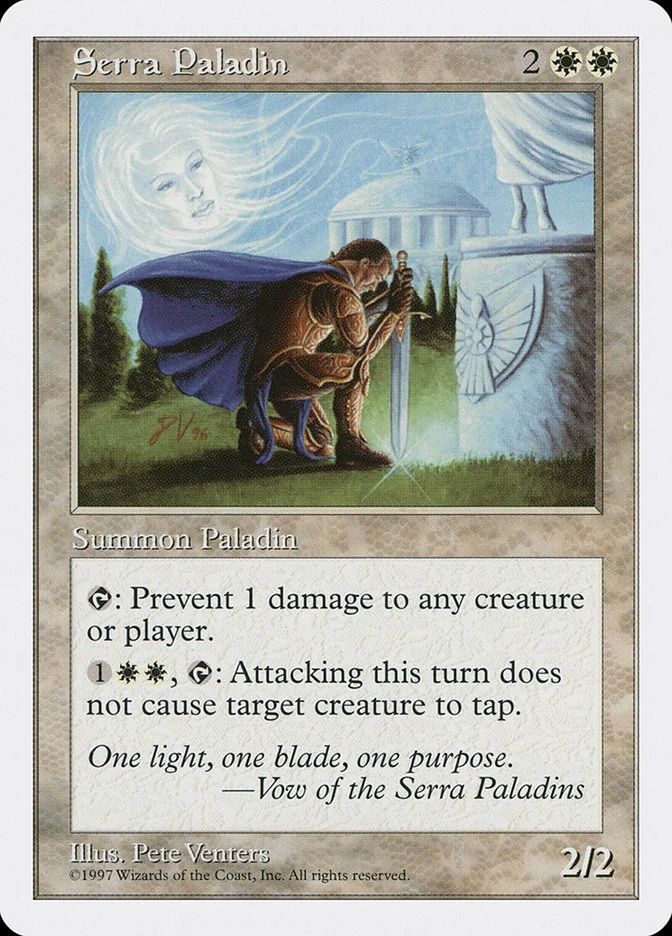 Serra Paladin 「5ED/61」「EN」