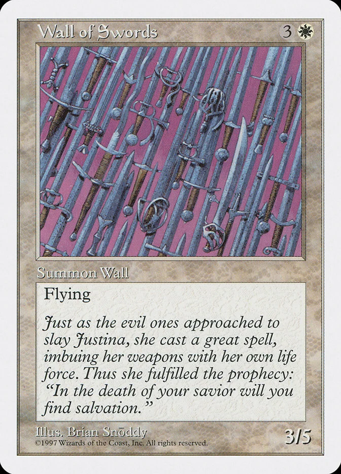 Wall of Swords 「5ED/67」「EN」