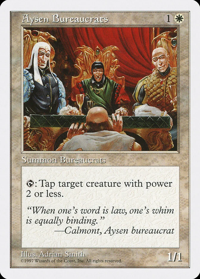 Aysen Bureaucrats 「5ED/9」「EN」