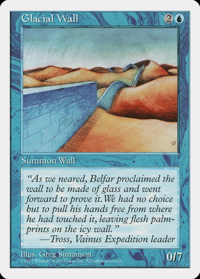 Glacial Wall 「5ED/91」「EN」