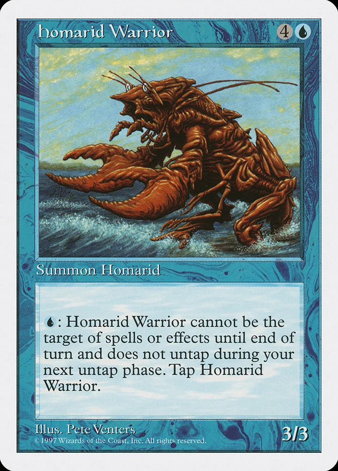 Homarid Warrior 「5ED/92」「EN」