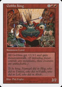 Goblin King #236 · Magic: The Gathering