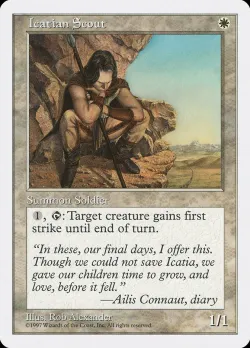 Icatian Scout #37 · Magic: The Gathering
