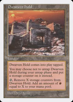 Dwarven Hold 「5ED/414」「EN」