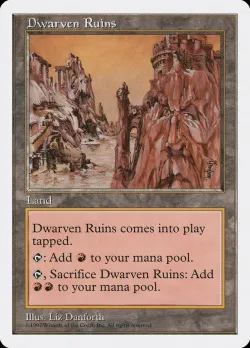 Dwarven Ruins 「5ED/415」「EN」