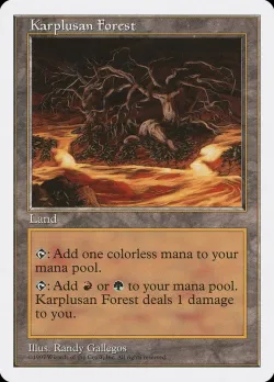 Karplusan Forest 「5ED/421」「EN」