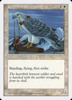 Kjeldoran Skycaptain #45 · Magic: The Gathering