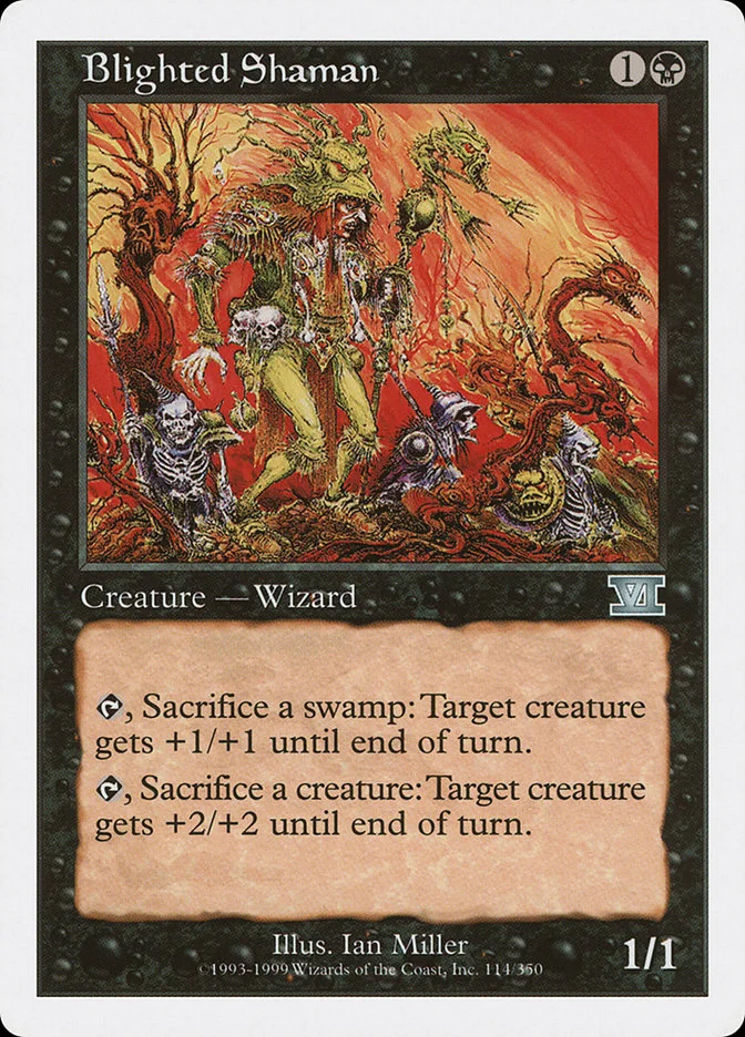 Blighted Shaman 「6ED/114」「EN」