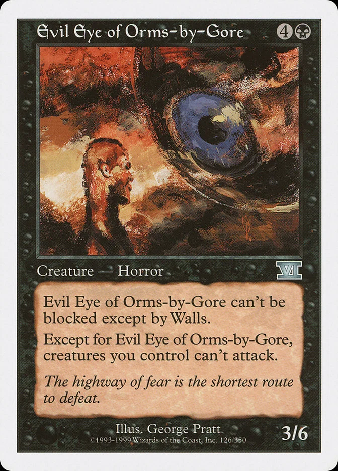 Evil Eye of Orms-by-Gore 「6ED/126」「EN」