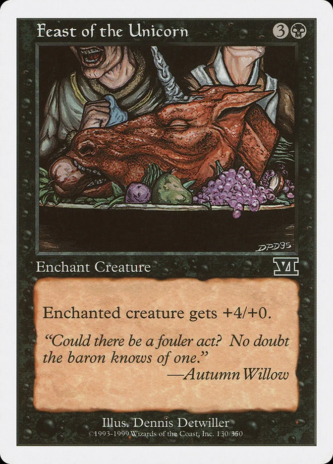 Feast of the Unicorn 「6ED/130」「EN」